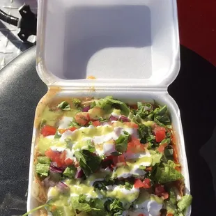 The street breakfast enchilada