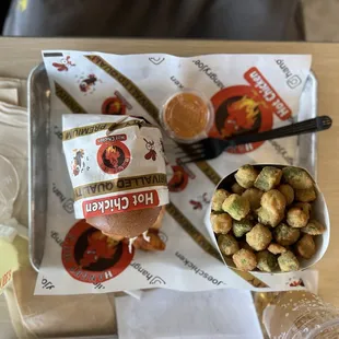 Combo 1 with okra