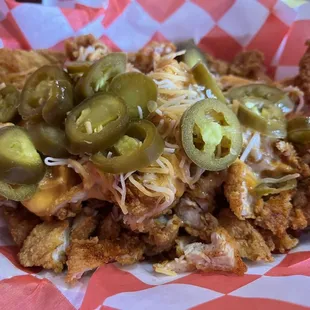 Loaded Fries : Very small portions compared to other locations.