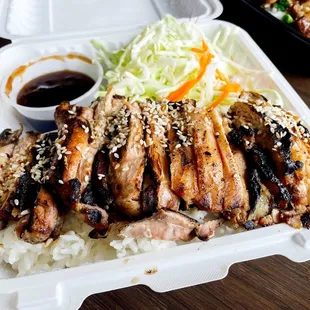 Char-Grilled Chicken Teriyaki