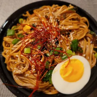 Sesame Scallion Noodle Nest*