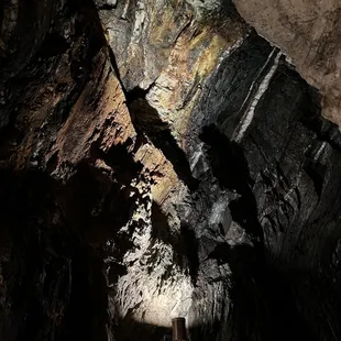 Lovely cool feel if the layers of the mine