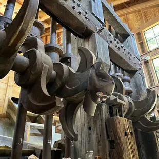 Stamp mill grinder in full view