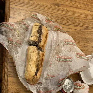 Philly cheese steak plain for the kids