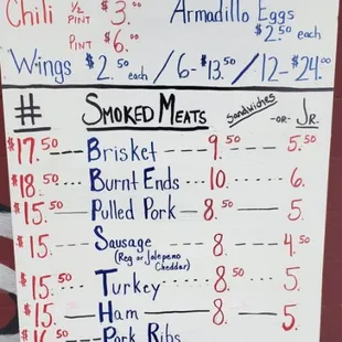 Our Menu updated: 07/2022