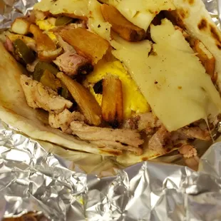 Pulled Pork Breakfast Taco