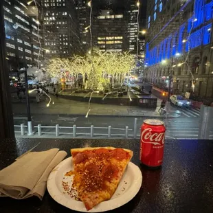 Upstairs seating area