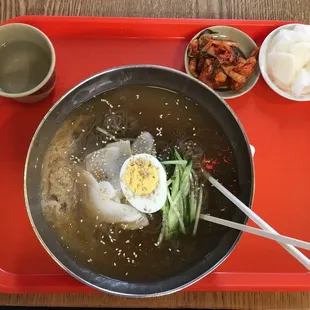 $10 for mul naengmyun... Damn these NorCal prices!