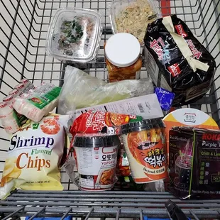 Ready for check out.