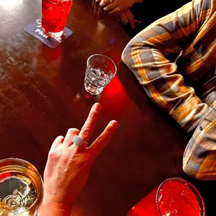 Red night at Hanko's