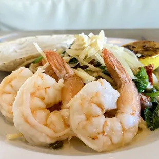 Shrimp pasta!