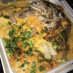 The infamous SEAFOOD POTATO!  But where's the potato tho?!