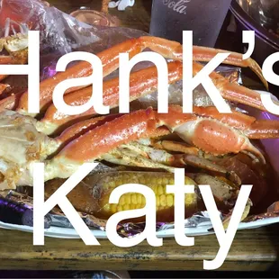 Katy location crab leg order, 100 times better than Houston location.