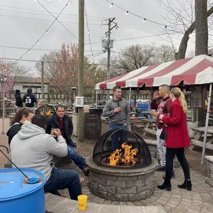 Fire pit and great times!