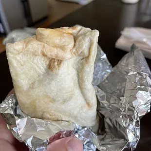 Beef burrito