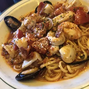 Linguine Pescatore Dinner
