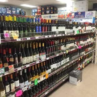 Large wine selection!