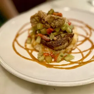 Rare Seared Blackened Tuna