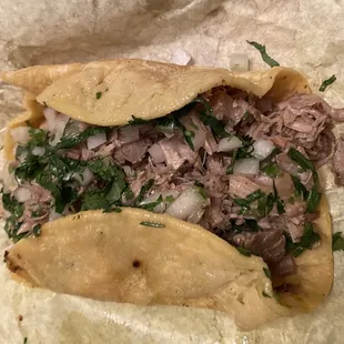 Carnitas taco