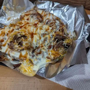 Stuffed baked potato