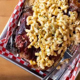 Mac and Cheese Stuffed Chicken