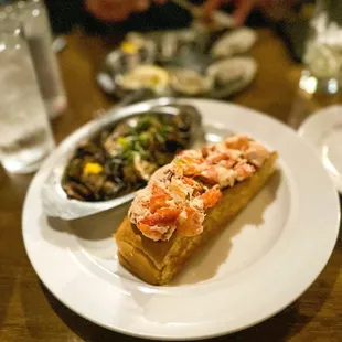 a plate of food