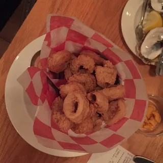Popcorn Shrimp and Calamari