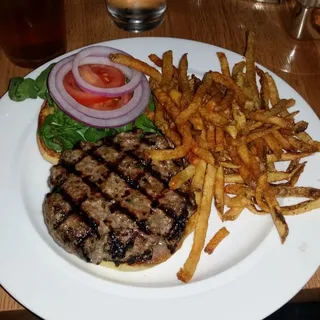 Lamb & Blue Cheese Burger