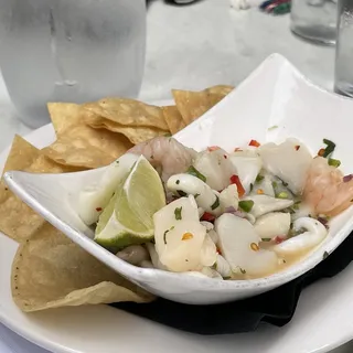 Seafood Ceviche w/ Lime & Jalapeno