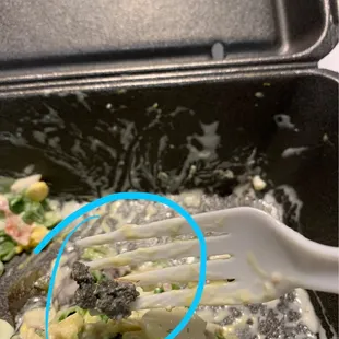 The &quot;strange thing&quot; found in one of the Cobb salads.