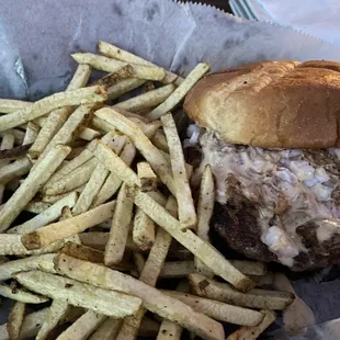 Black and Bleu Burger