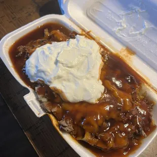 Brisket Baked Potato