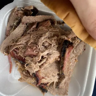 Brisket dinner