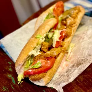 Shrimp po boy !