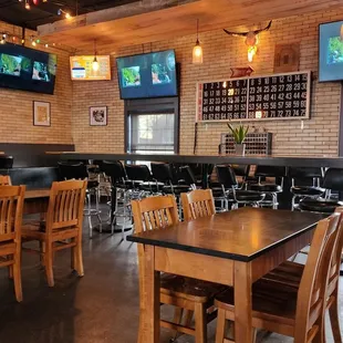 the dining area