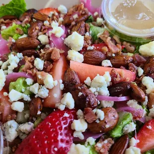 Strawberry Almond Salad