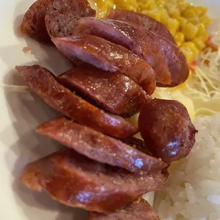 Taiwanese Sausage with Rice