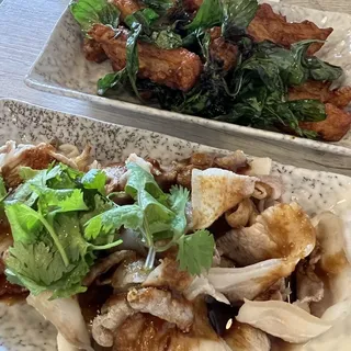 Sliced Pork with Garlic Sauce