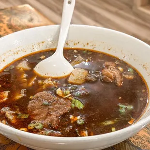 Taiwanese Beef Noodle Soup @lesminaddio