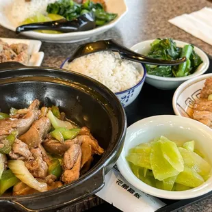 Chinese Wine Chicken Rice, Popcorn Chicken Rice @lesminaddio
