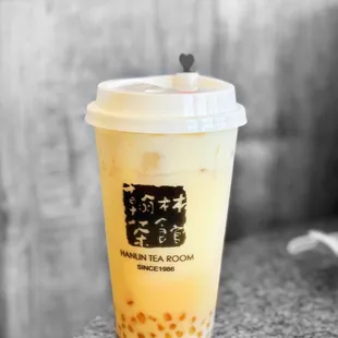 Jade Green Milk Tea with agar boba | ig: eats.w.eva