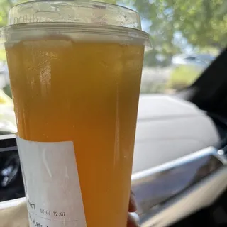 Orange Green Iced Tea