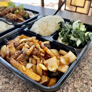 Hakka Salty Pork with Rice