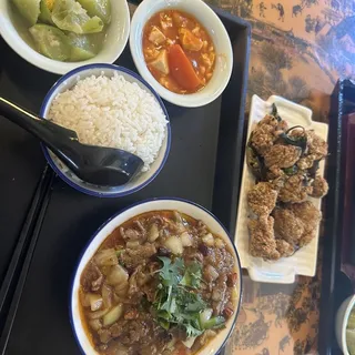 Spicy Tofu Beef