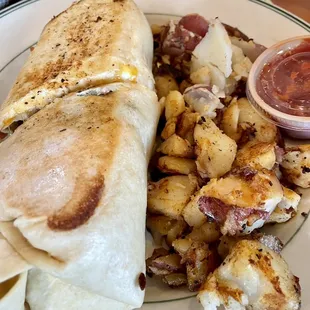 Breakfast burrito