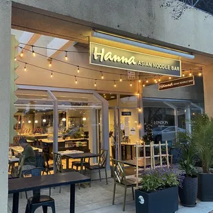 Outside! @Hanna Asian Noodle Bar Los Gatos CA Sun 3/19/23