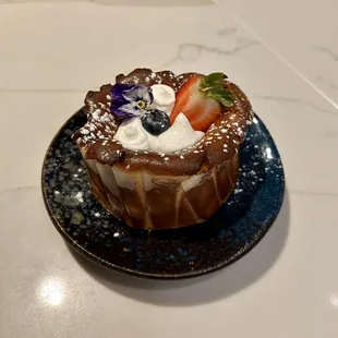 Burnt basque cheesecake