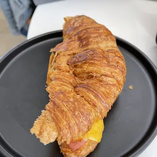 ham and cheese croissant