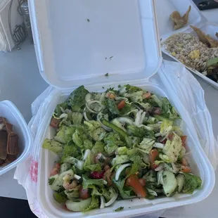 Fattoush salad