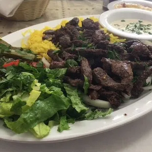 Beef Shawarma Plate